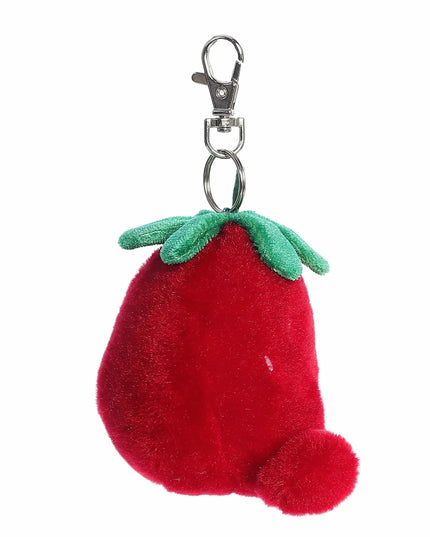 Aardbei sleutelhanger knuffeltje 10 cm - Palm Pals - CuteStuff.nl