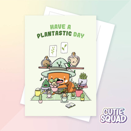 Ansichtkaart Have a plantastic day - CutieSquad - CuteStuff.nl