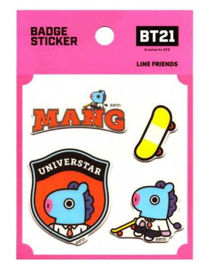 BT21 - Badge Sticker MANG - BTS - CuteStuff.nl