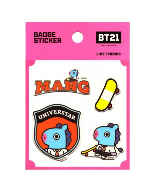 BT21 - Badge Sticker MANG - BTS - CuteStuff.nl