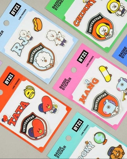 BT21 - Badge Sticker SHOOKY - BTS - CuteStuff.nl