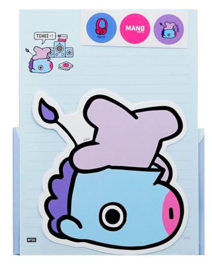 BT21 Briefpapier set A MANG - BTS - CuteStuff.nl