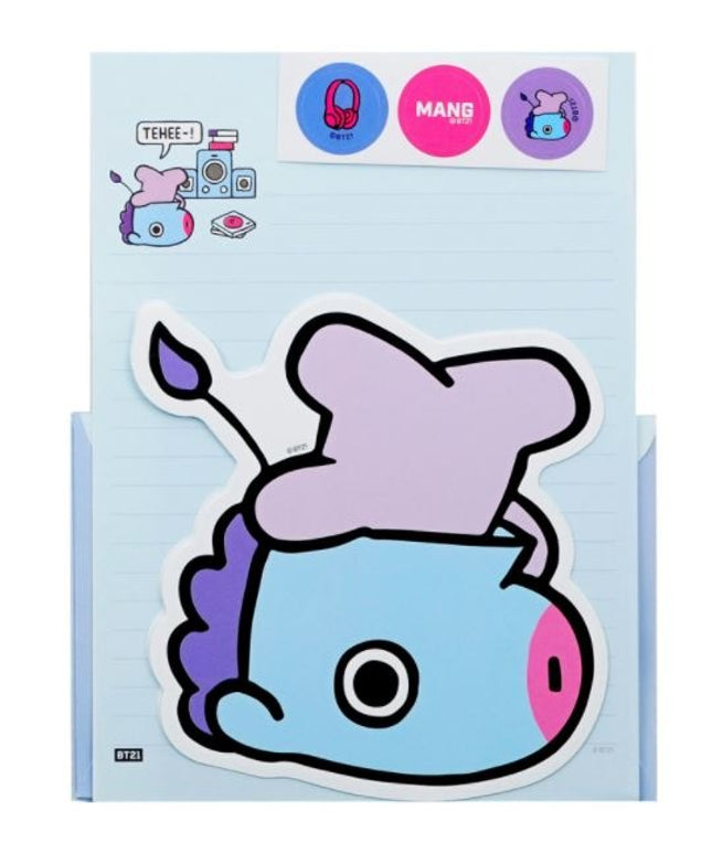 BT21 Briefpapier set A MANG - BTS - CuteStuff.nl