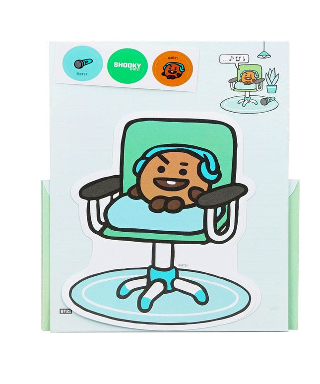 BT21 Briefpapier set A SHOOKY - BTS - CuteStuff.nl