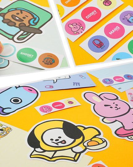 BT21 Briefpapier set A SHOOKY - BTS - CuteStuff.nl