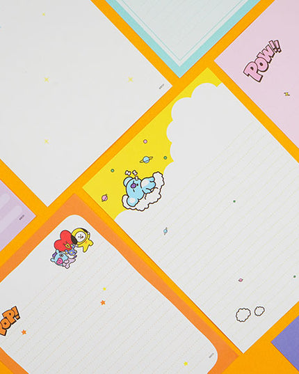 BT21 Briefpapier set B RJ - BTS - CuteStuff.nl