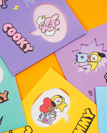 BT21 Briefpapier set B RJ - BTS - CuteStuff.nl