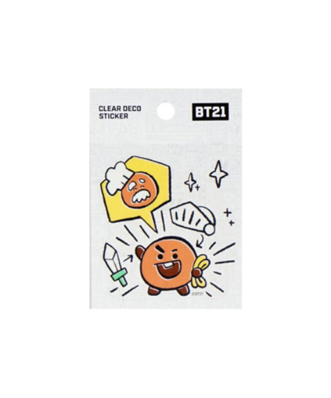 BT21 Deco sticker SHOOKY - BTS - CuteStuff.nl