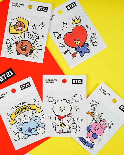 BT21 Deco sticker SHOOKY - BTS - CuteStuff.nl