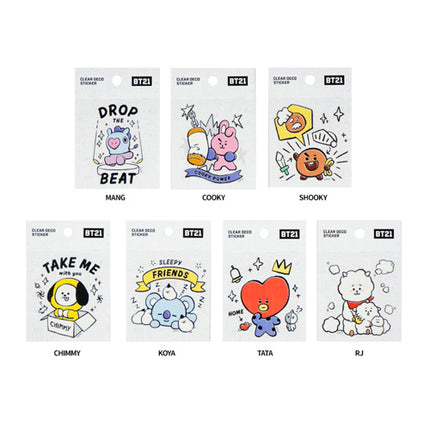 BT21 - Deco sticker TATA - BTS - CuteStuff.nl