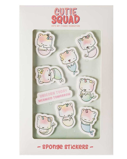 Big foam stickers Merkitties - CutieSquad - CuteStuff.nl