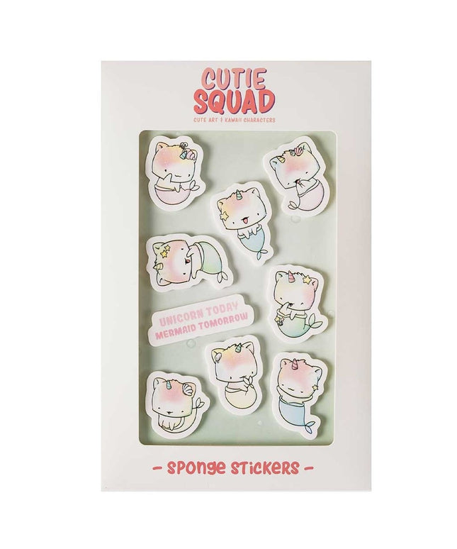 Big foam stickers Merkitties - CutieSquad - CuteStuff.nl