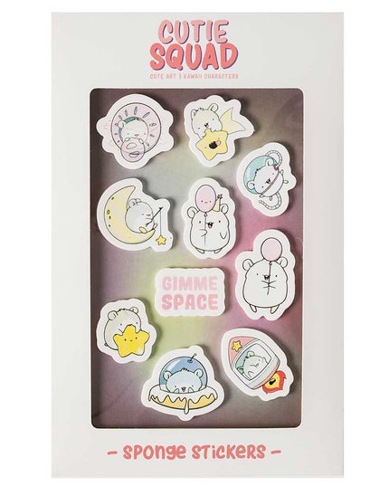 Big foam stickers Space Hamsters - CutieSquad - CuteStuff.nl