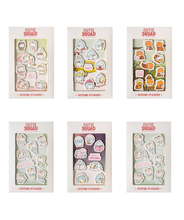 Big foam stickers Space Hamsters - CutieSquad - CuteStuff.nl