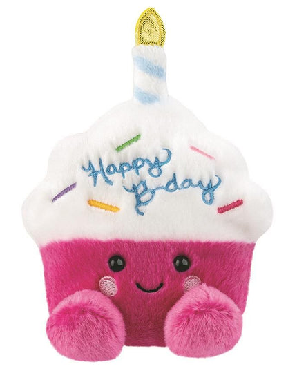 Birthday Cupcake knuffeltje 13 cm - Palm Pals - CuteStuff.nl