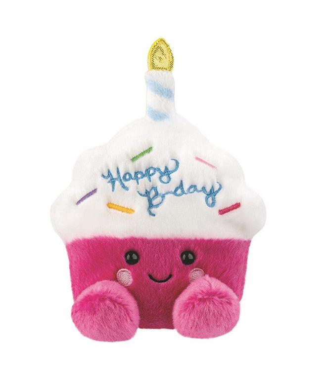 Birthday Cupcake knuffeltje 13 cm - Palm Pals - CuteStuff.nl
