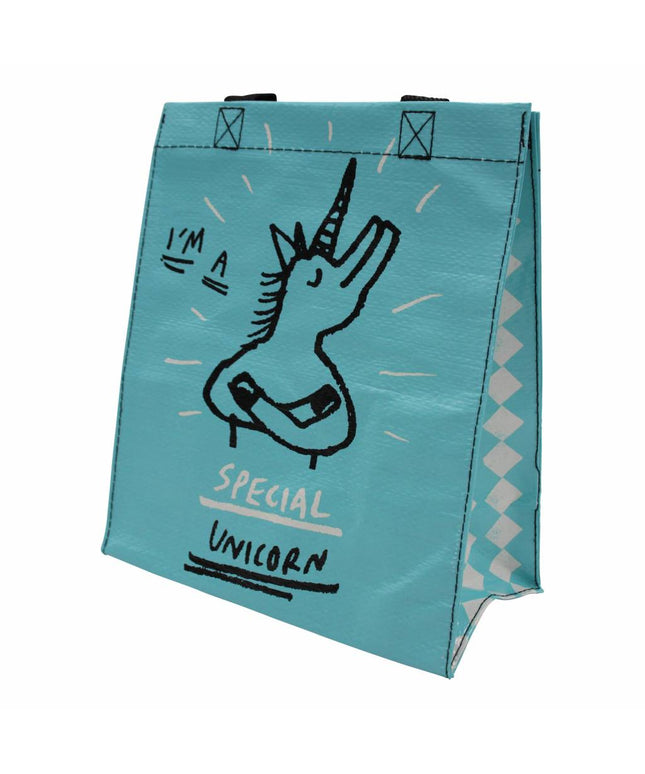 Blauwe eenhoorn totebag - CuteStuff.nl