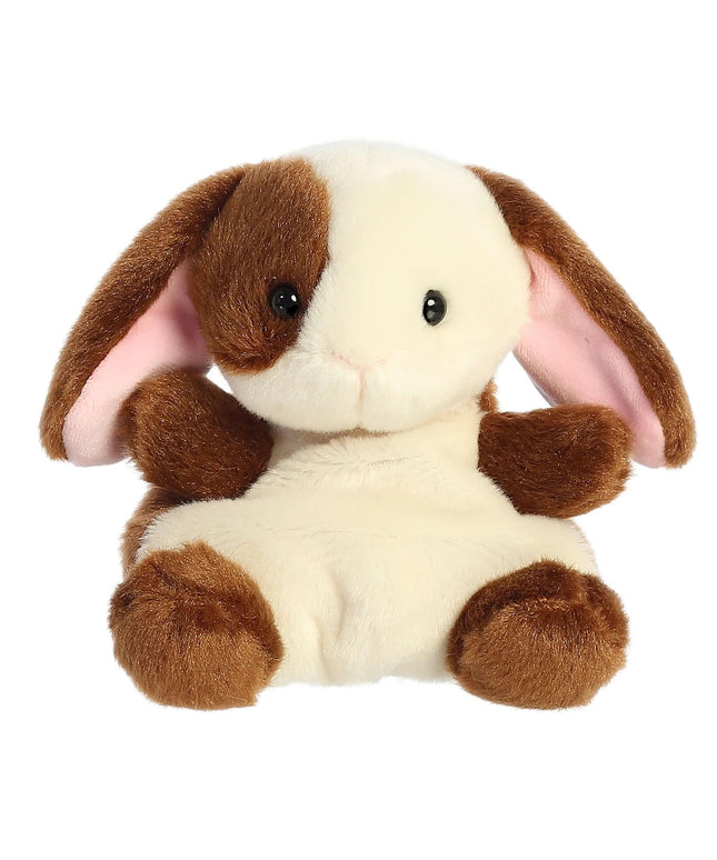 Bruin-wit konijn knuffeltje 13 cm - Palm Pals - CuteStuff.nl