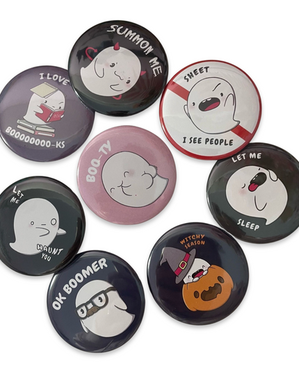 Button Yuki Let me haunt you - CuteStuff - CuteStuff.nl