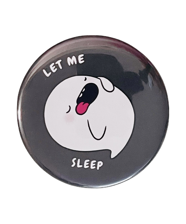 Button Yuki Let me sleep - CuteStuff - CuteStuff.nl