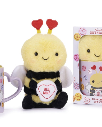 Cadeauset bij - Bee mine - mok en knuffel - CuteStuff.nl
