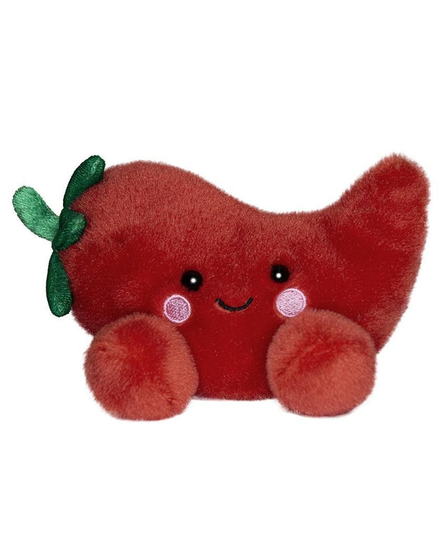 Chili peper knuffeltje 13 cm - Palm Pals - CuteStuff.nl