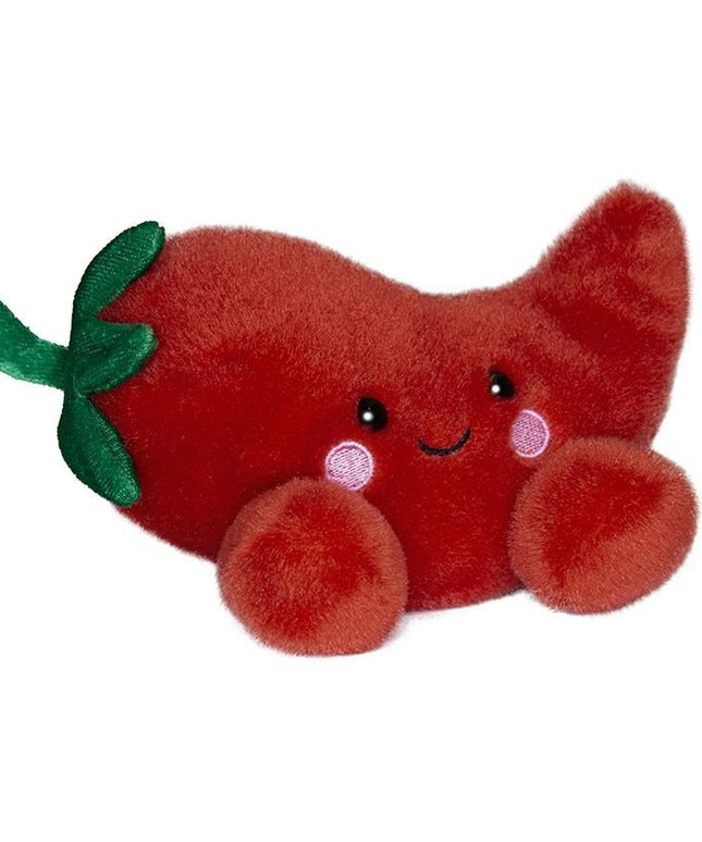 Chili peper knuffeltje 13 cm - Palm Pals - CuteStuff.nl