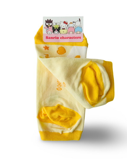 Chubby Gudetama sokken - one size - Sanrio - CuteStuff.nl