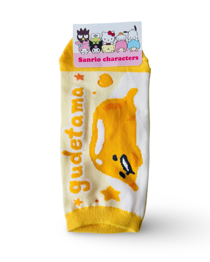 Chubby Gudetama sokken - one size - Sanrio - CuteStuff.nl