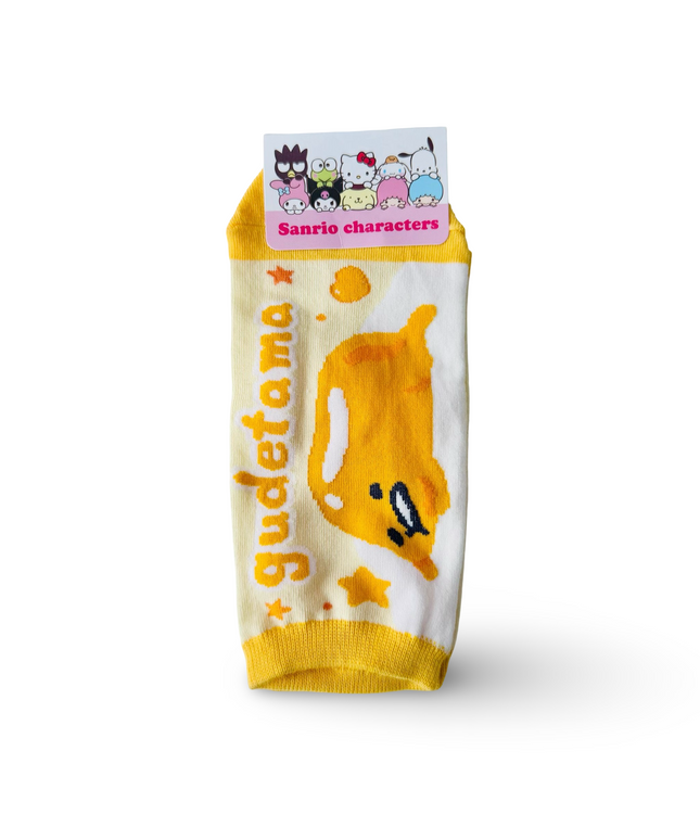 Chubby Gudetama sokken - one size - Sanrio - CuteStuff.nl