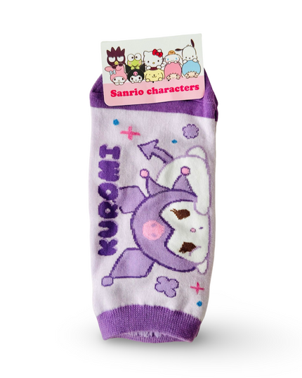 Chubby Kuromi sokken - one size - Sanrio - CuteStuff.nl