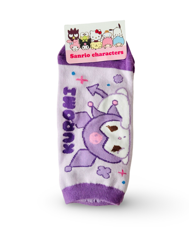 Chubby Kuromi sokken - one size - Sanrio - CuteStuff.nl