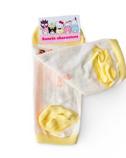 Chubby Pompompurin sokken - one size - Sanrio - CuteStuff.nl