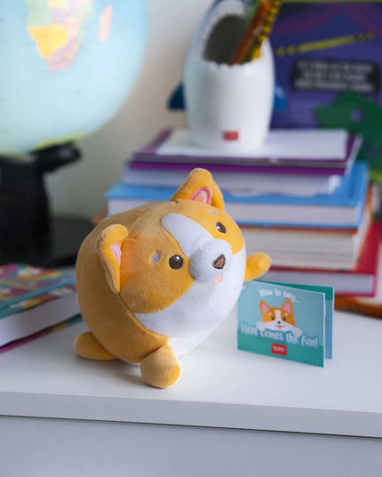 Corgi knuffeltje supersoft - 15 cm - Legami - CuteStuff.nl