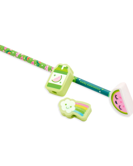 Ooly – Lil Juicy Scented Pencil Topper Erasers – Watermelon
