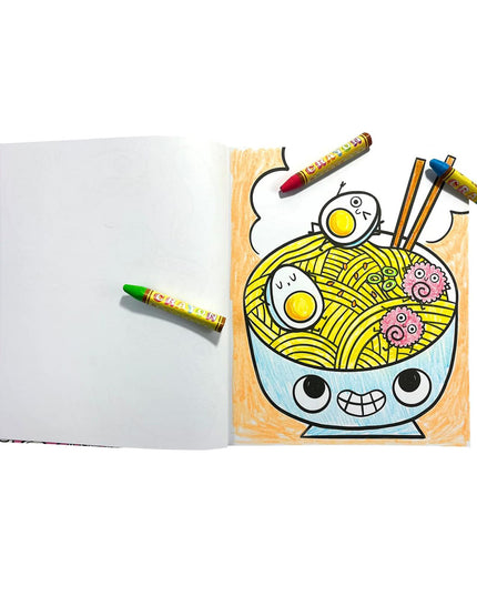 Ooly – Color-in Book Happy Snacks