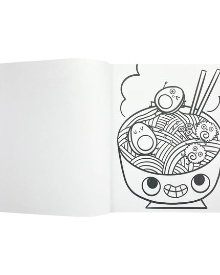 Ooly – Color-in Book Happy Snacks