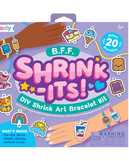 Ooly – Shrink-Its D.I.Y. Shrink Art Bracelets Kit – B.F.F.