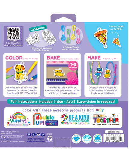 Ooly – Shrink-Its D.I.Y. Shrink Art Bracelets Kit – B.F.F.