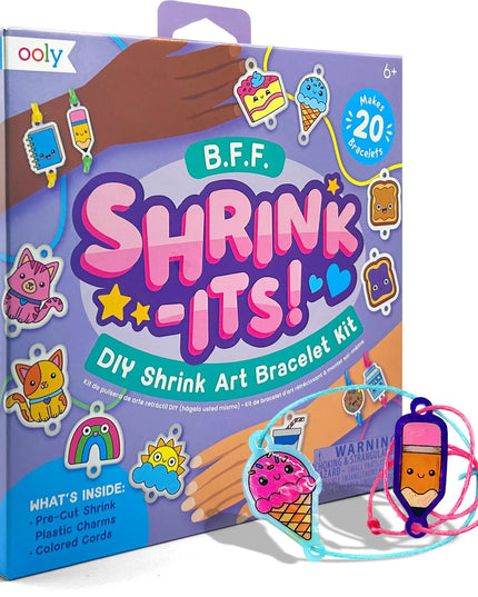 Ooly – Shrink-Its D.I.Y. Shrink Art Bracelets Kit – B.F.F.