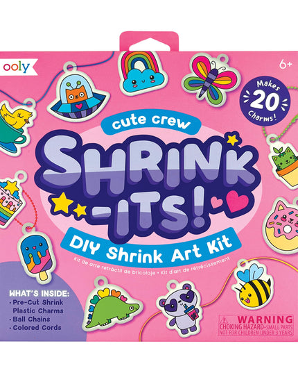 Ooly – Shrink-Its D.I.Y. Shrink Art Kit – Cute Crew