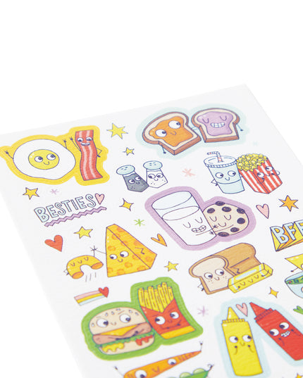 Ooly - Stickiville Stickers - BFF Foods
