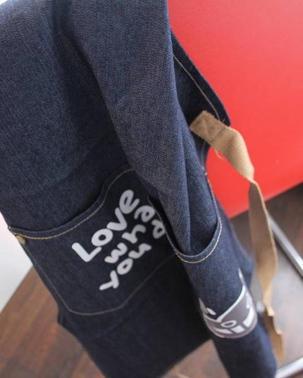 Denim schort - Love what you do - Dustykid - CuteStuff.nl