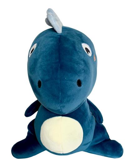 Draak dino knuffel 35 cm - blauw - Kenji - CuteStuff.nl