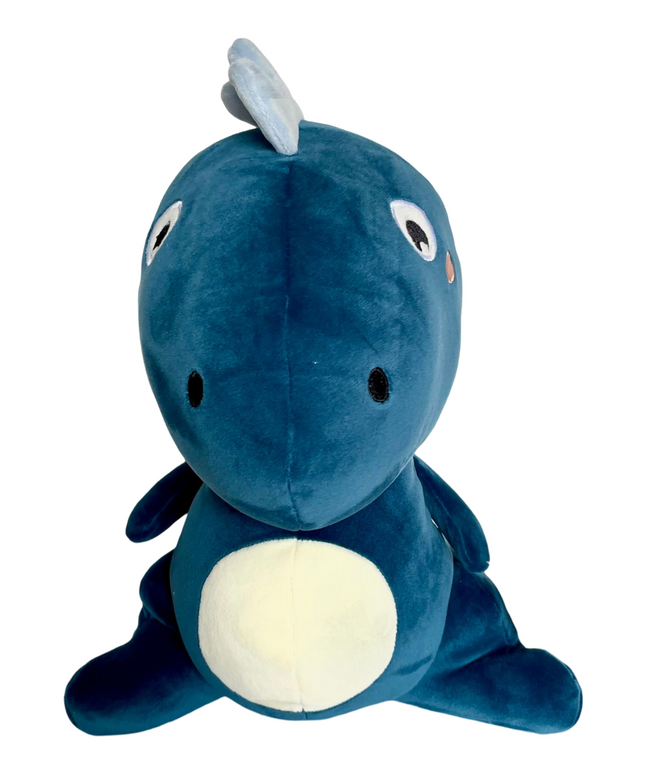 Draak dino knuffel 35 cm - blauw - Kenji - CuteStuff.nl