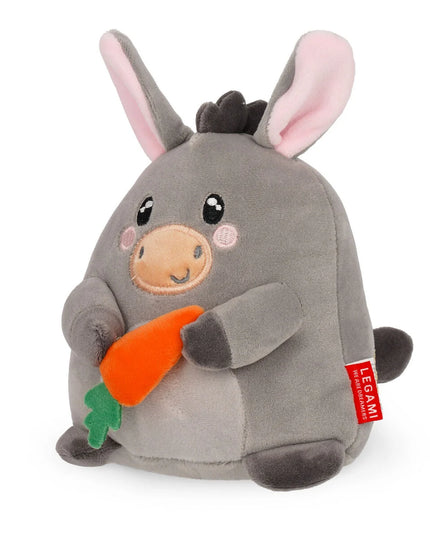 Ezel knuffeltje supersoft - 15 cm - Legami - CuteStuff.nl