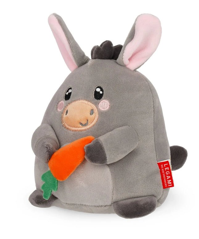 Ezel knuffeltje supersoft - 15 cm - Legami - CuteStuff.nl