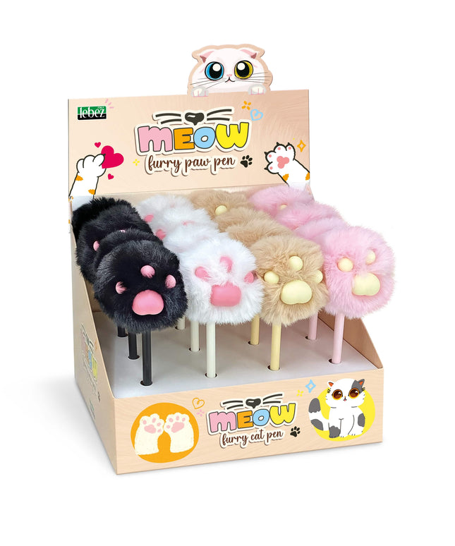 Fineliner Meow Furry Paw diverse - CuteStuff.nl
