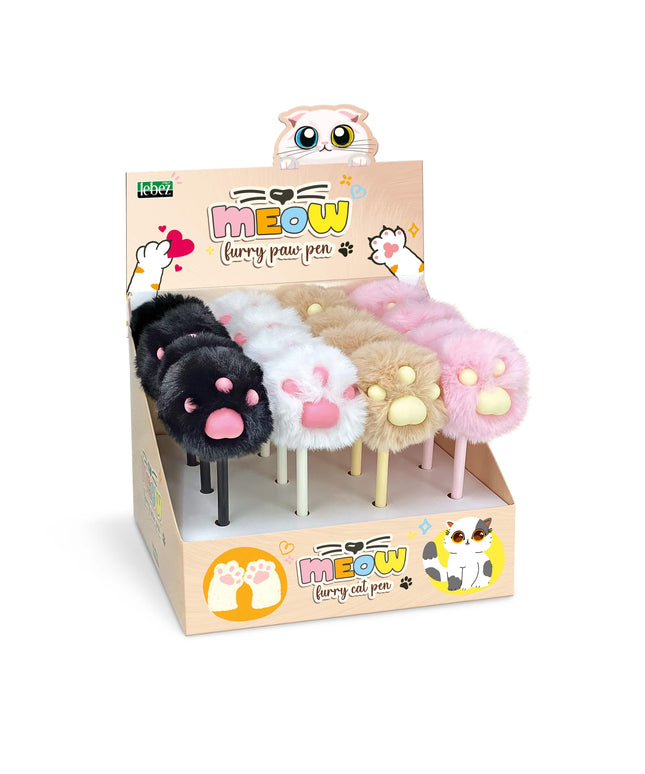 Fineliner Meow Furry Paw diverse - CuteStuff.nl