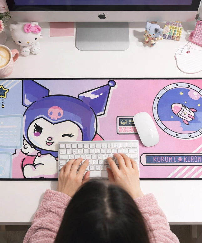 Gamer muismat XL - Kawaii Kuromi - CuteStuff.nl